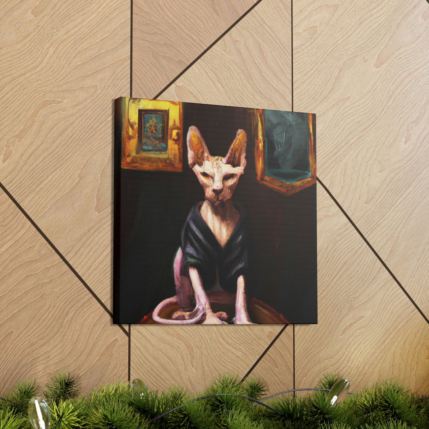 Sphynx in Rococo - Canvas