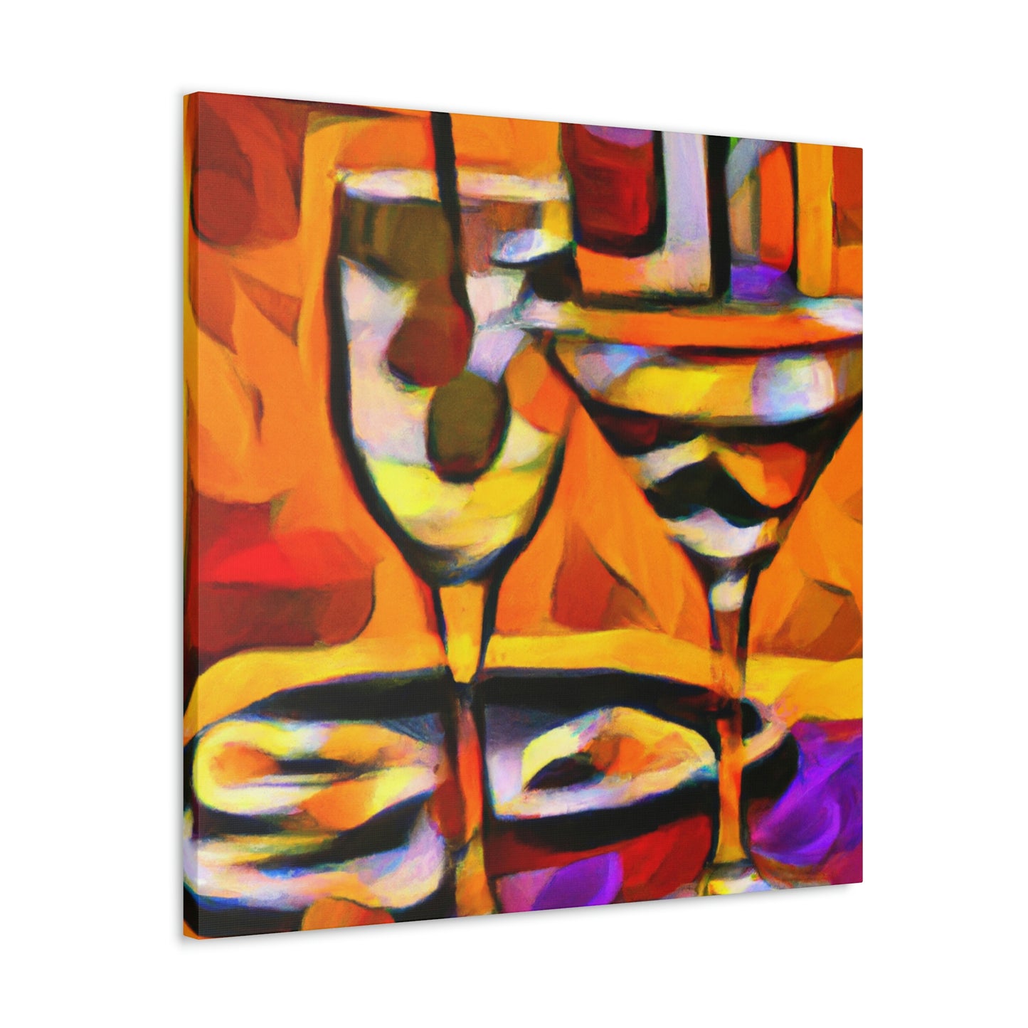 Boozy Brushstrokes - Canvas