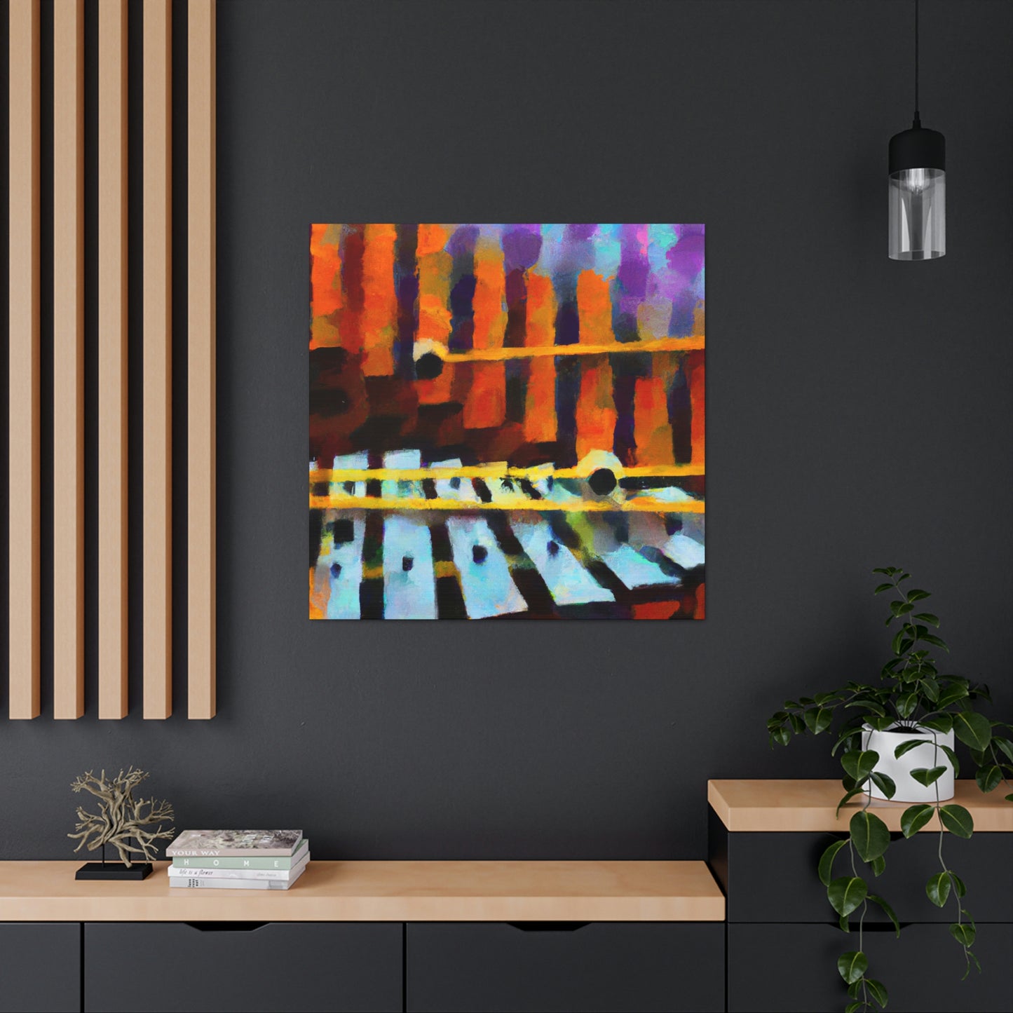 Xylophone Reflectionscape - Canvas