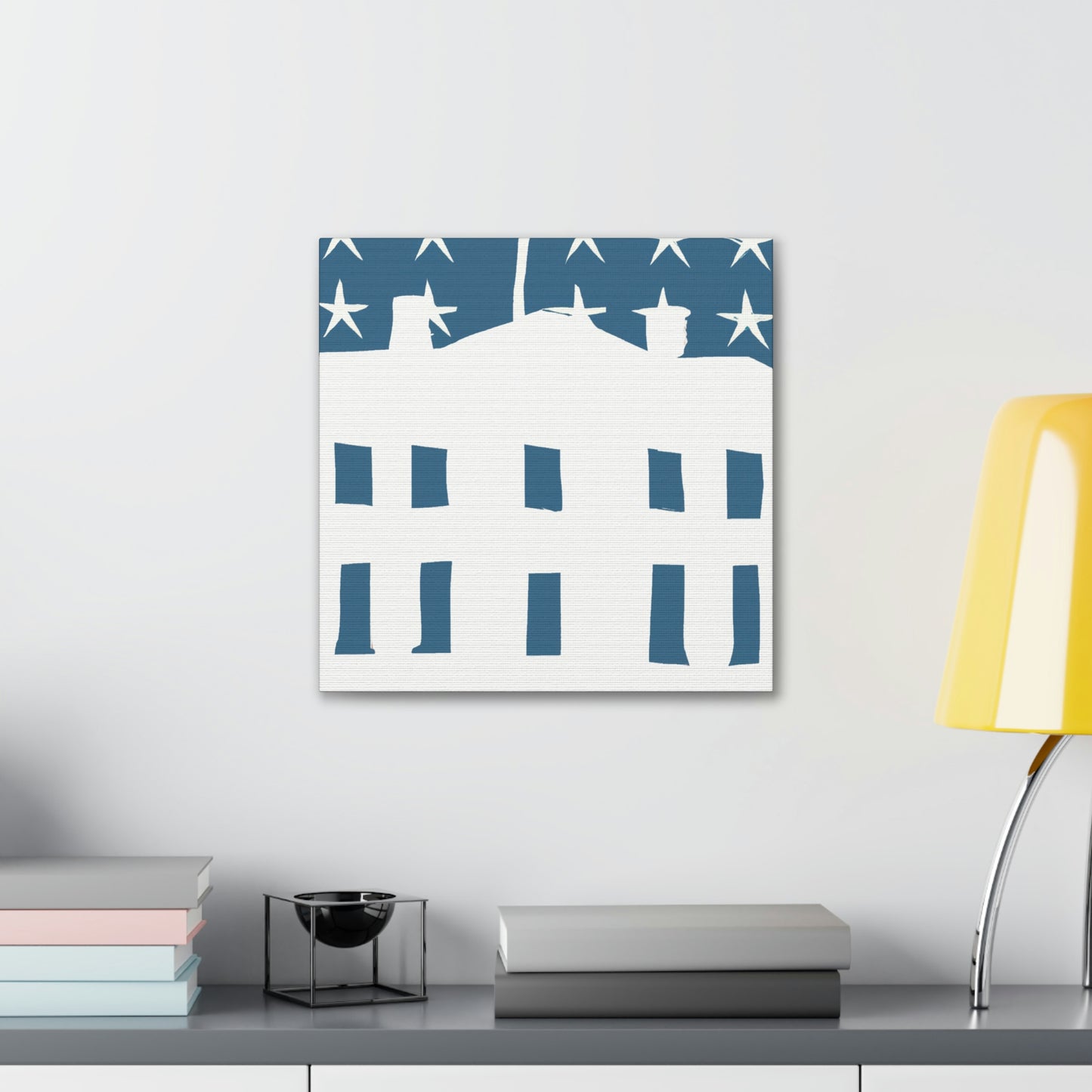 "White House Simplicity" - Canvas