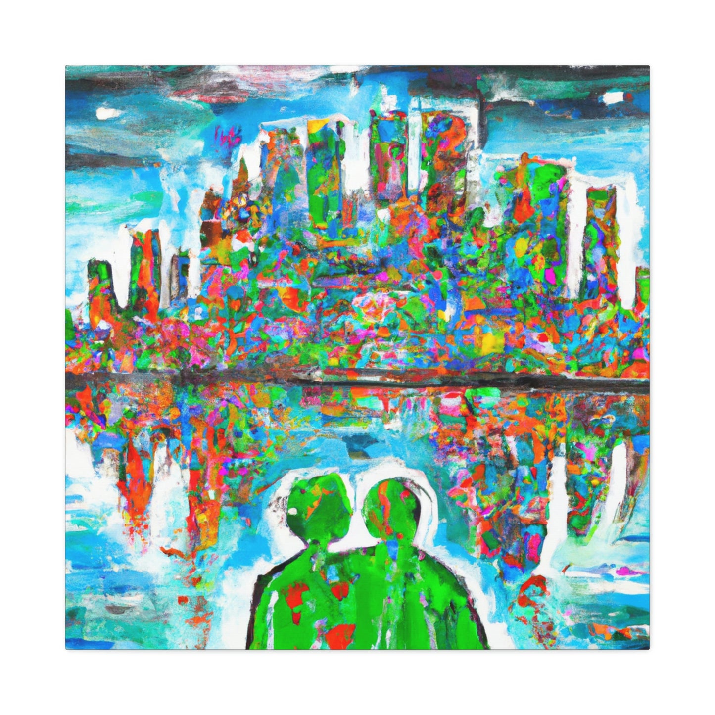 Love in the City - Canvas