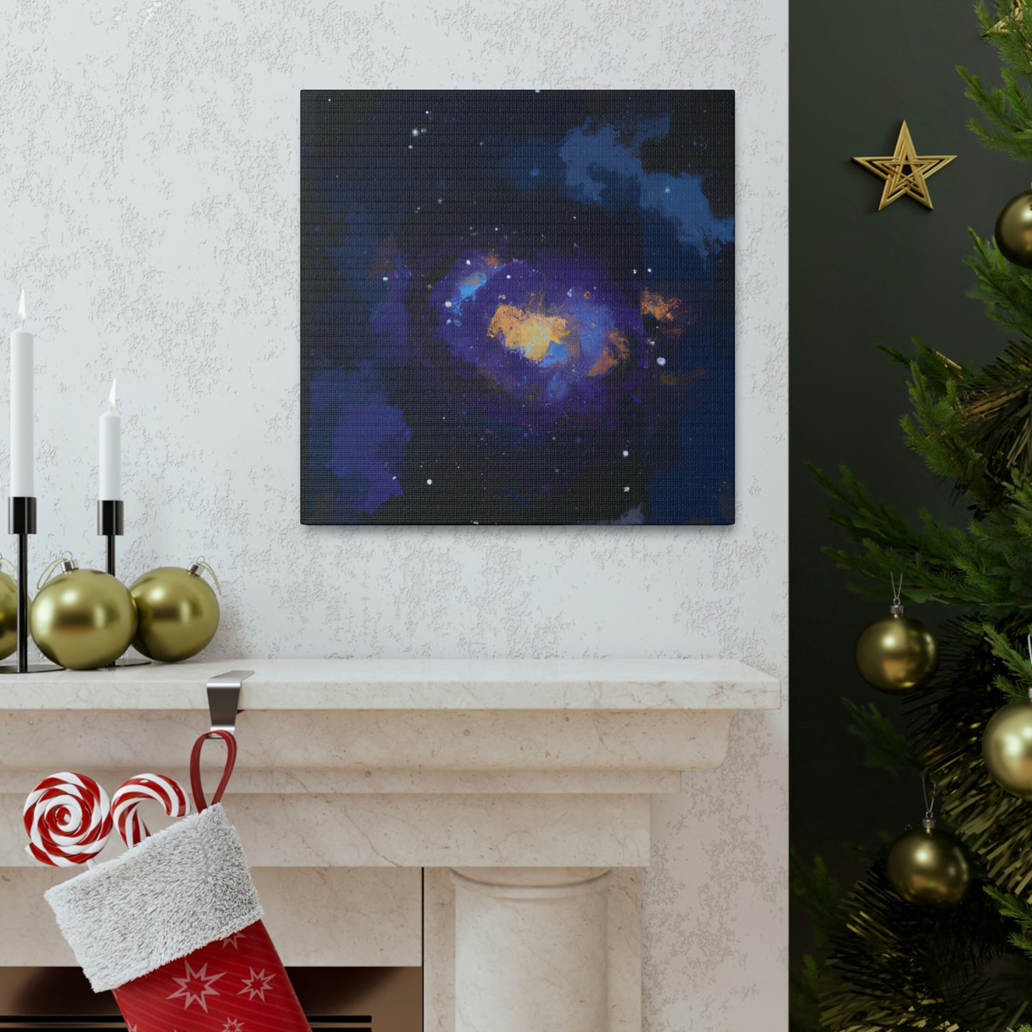 Galactic Starscapes Dreaming - Canvas