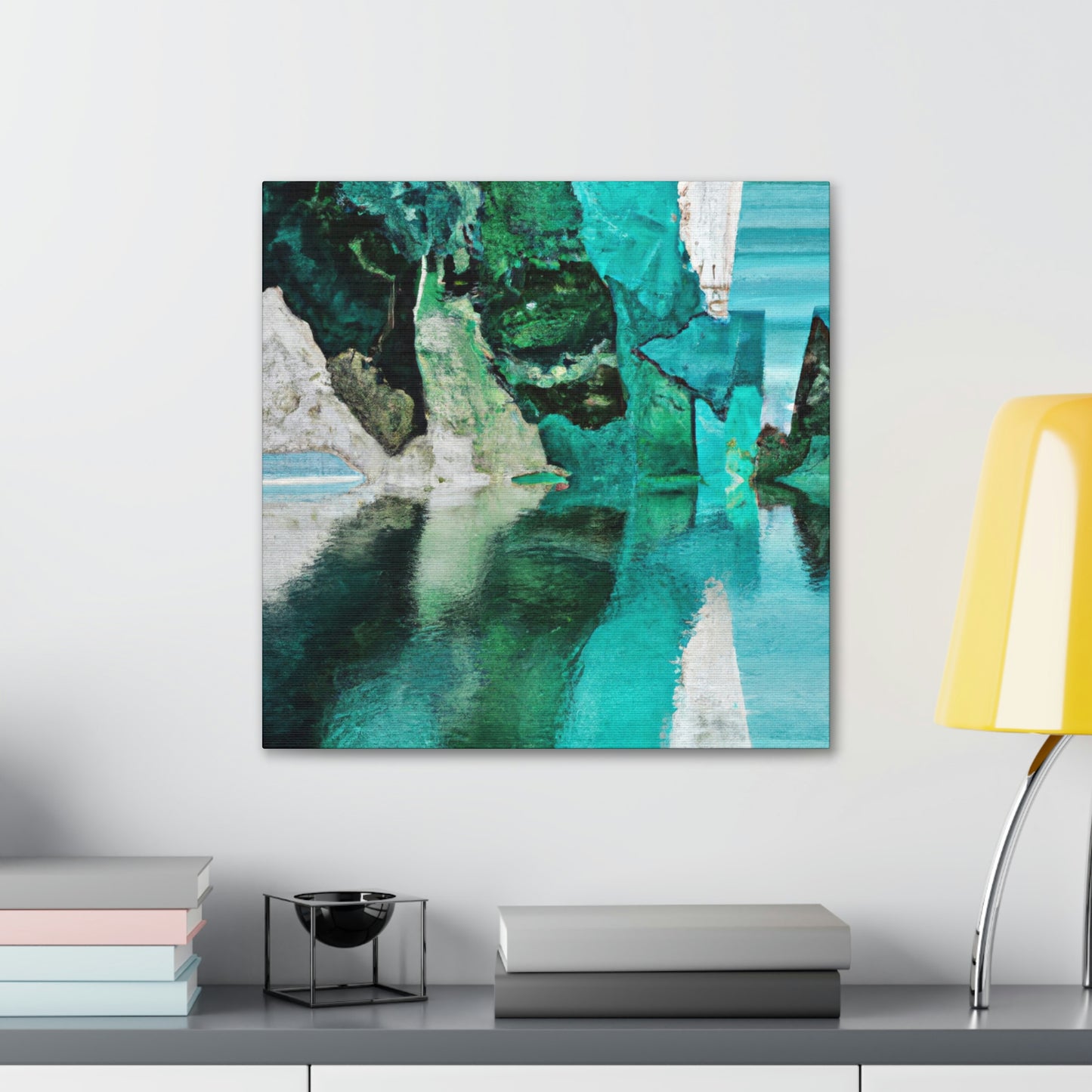 "Coastal Bliss Reveled." - Canvas