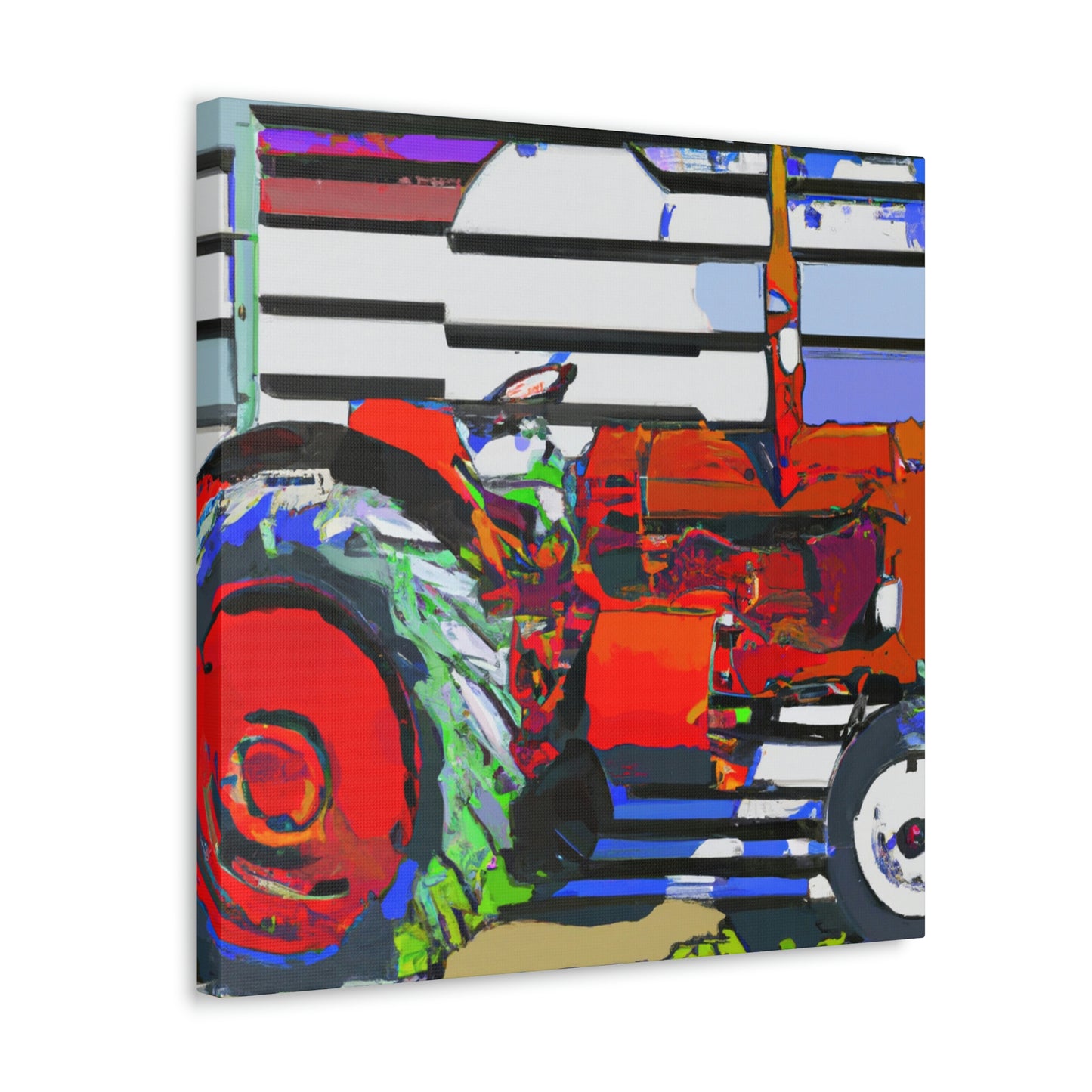 "Tractor of the Fields" - Canvas