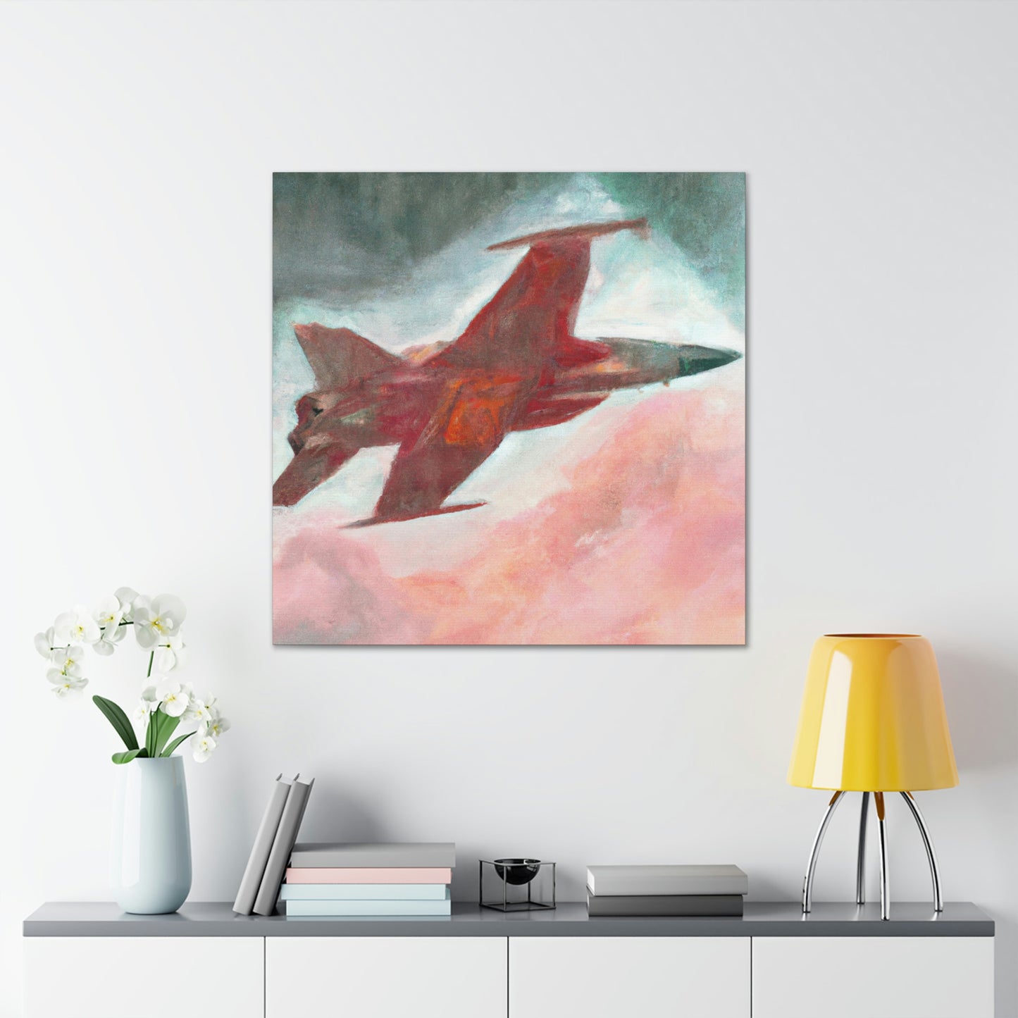 "Supersonic Fighter Ballet" - Canvas