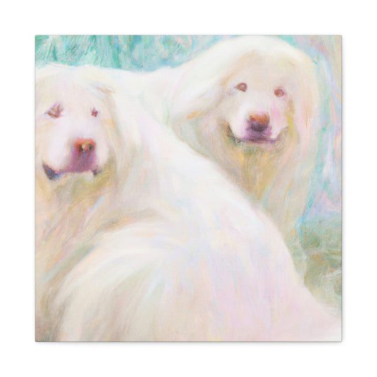 "Great Pyrenees Opulence" - Canvas