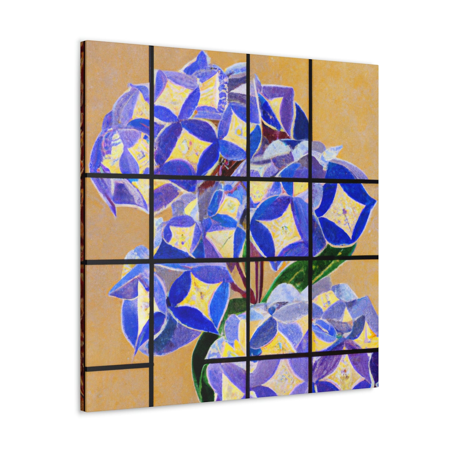 "Hydrangea in Twilight" - Canvas