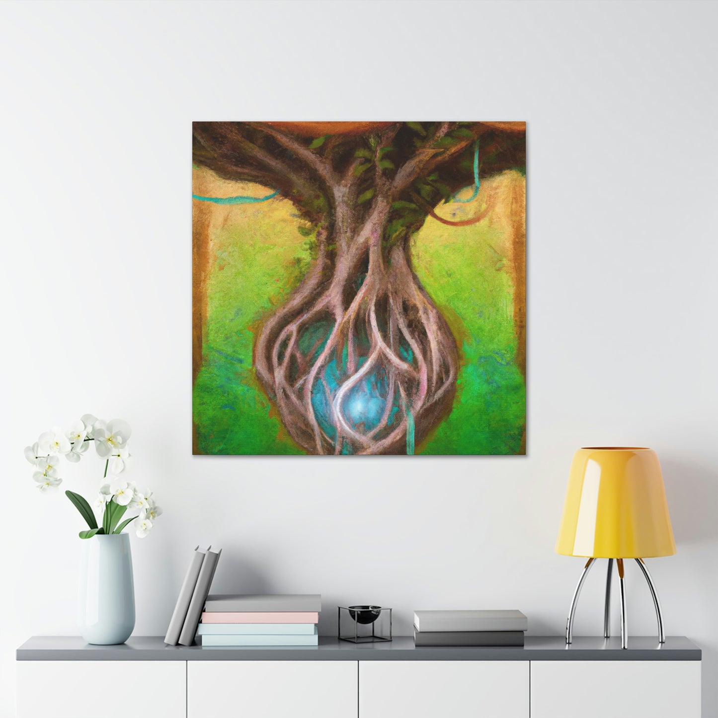 "Roots of Banyan Trees" - Canvas