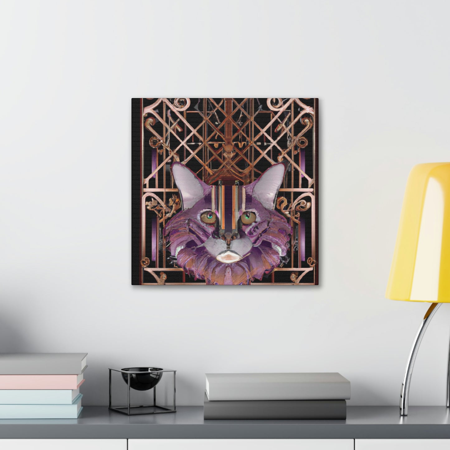 Gleaming Maine Coon - Canvas