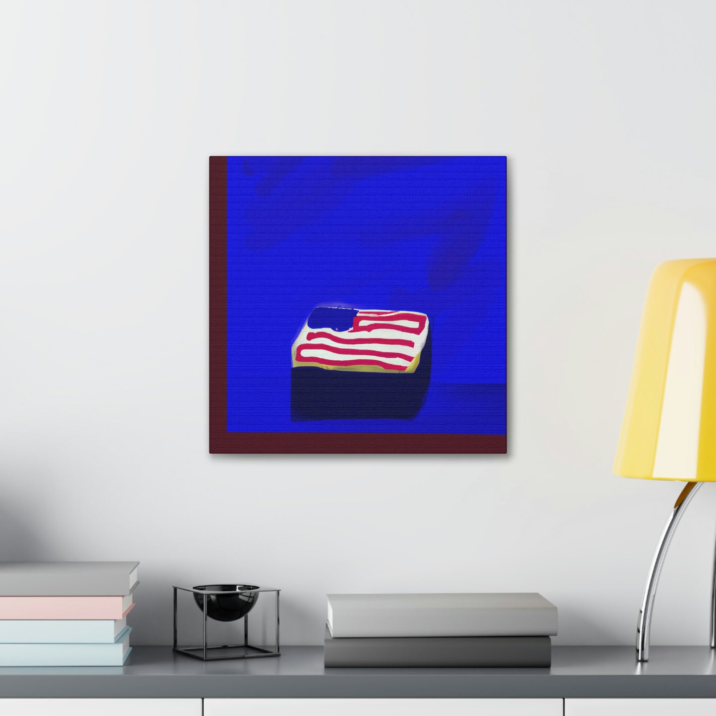 Red, White, Blue. - Canvas