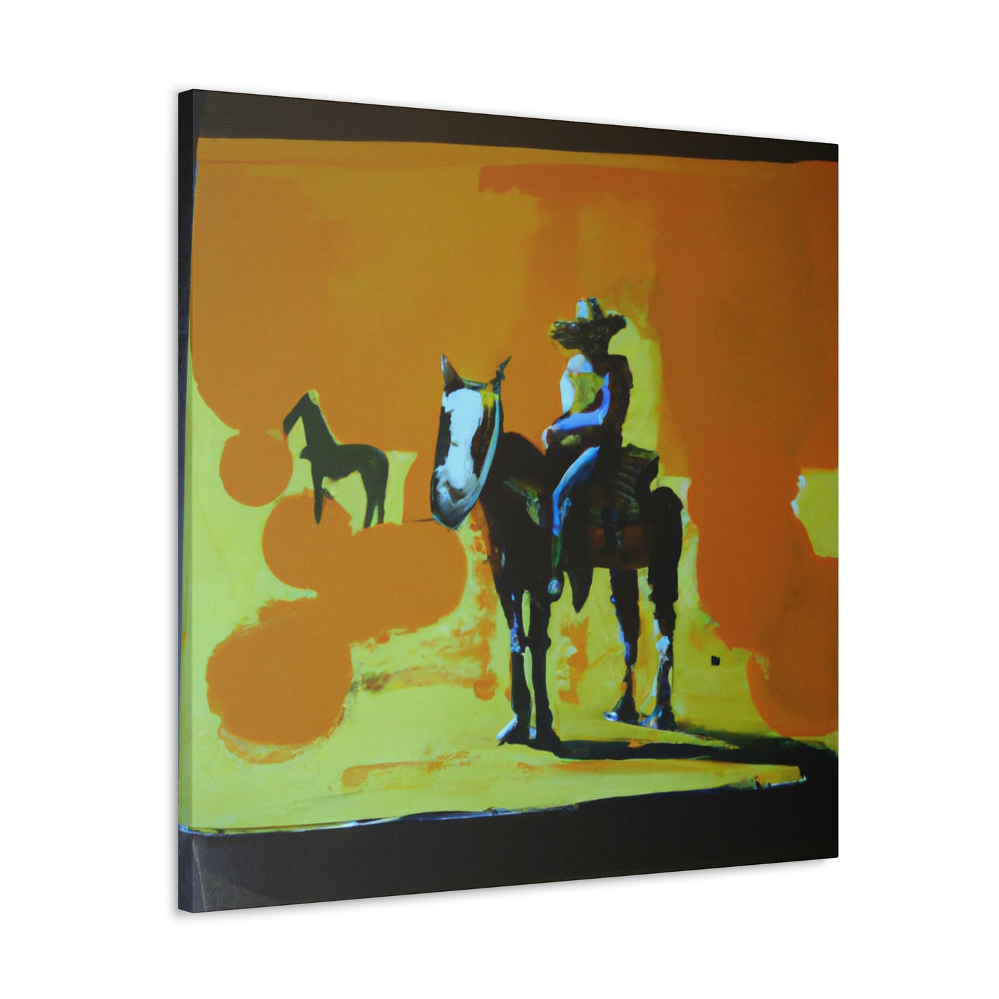 "Hitching Post Evocation" - Canvas