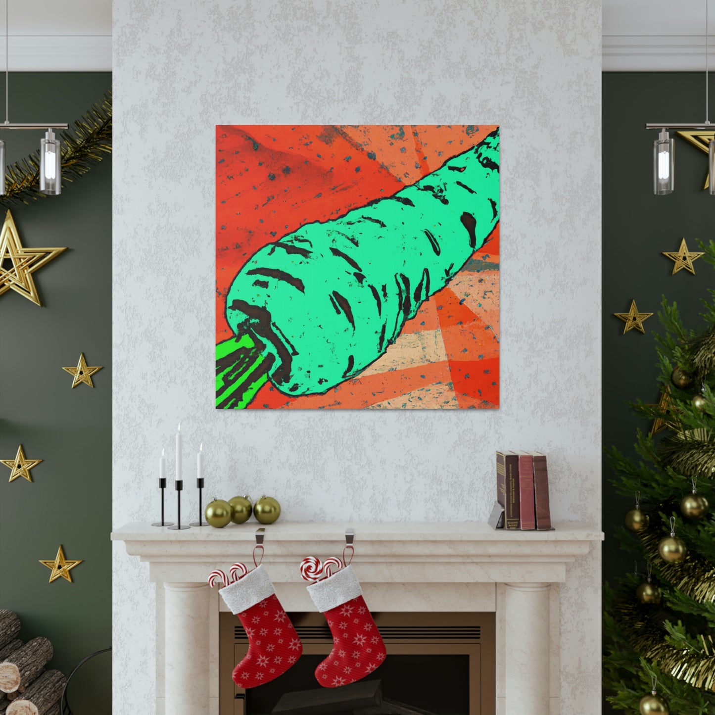 Carrot Pop Brilliance - Canvas