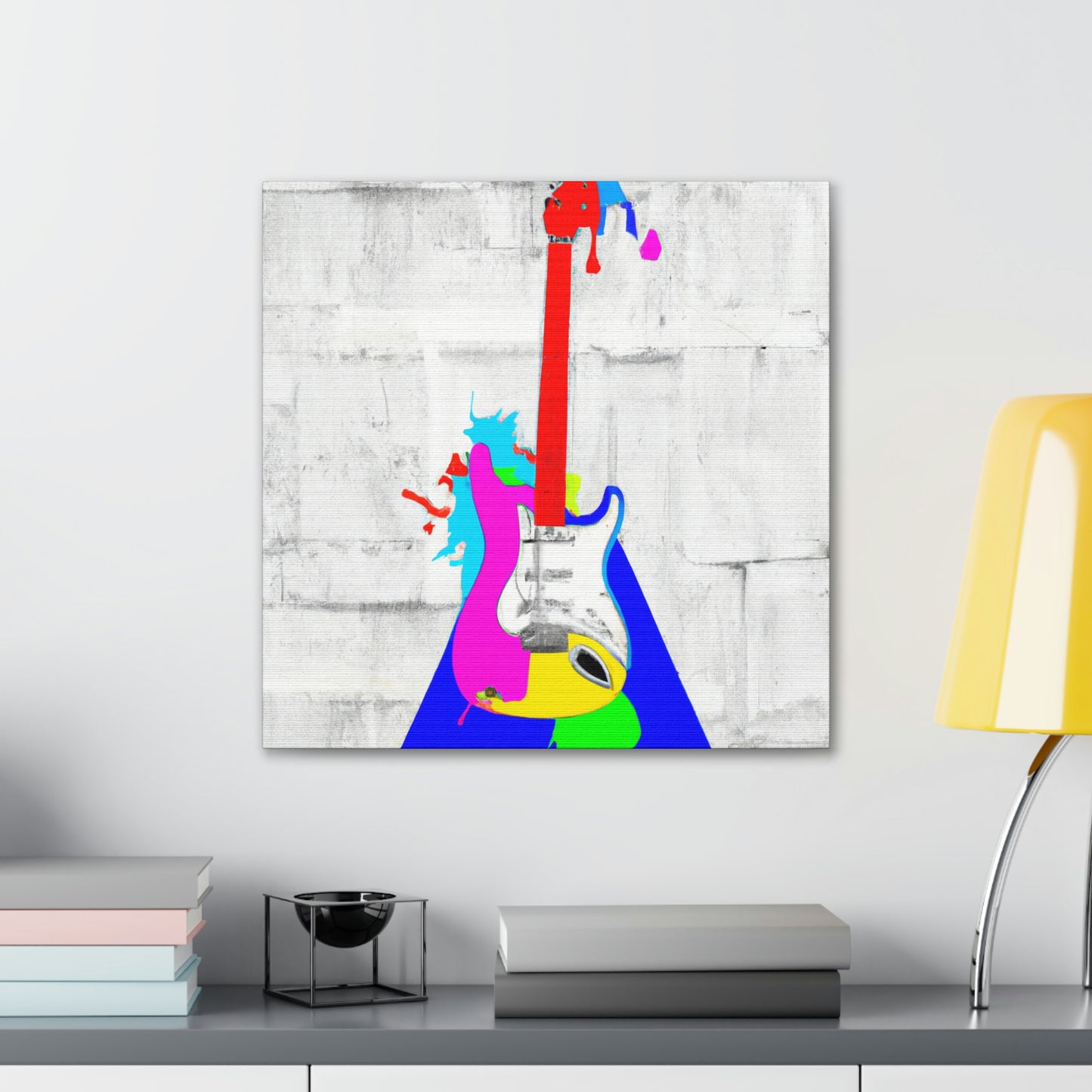 "Fender in Minimalism" - Canvas