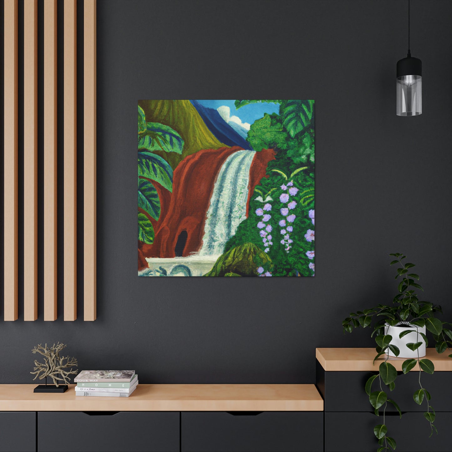 "The Waterfall's Music" - Canvas