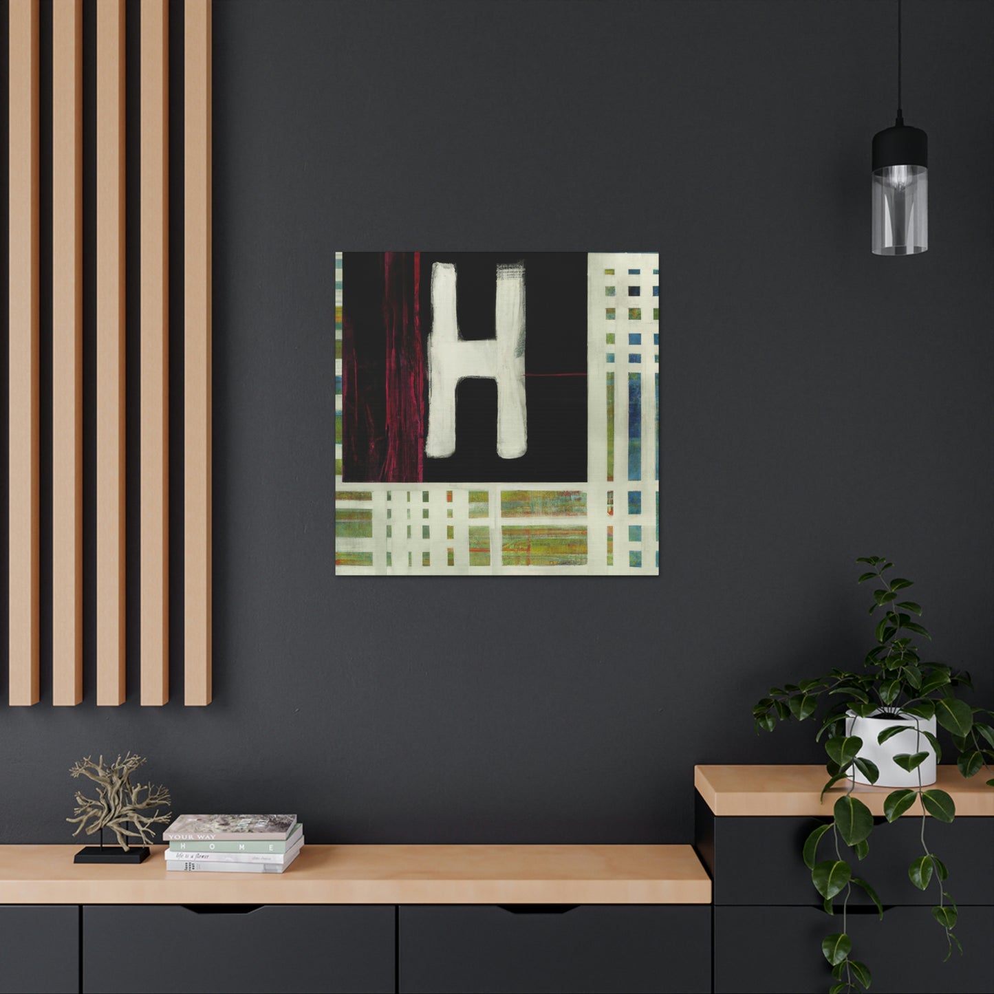 "H To Infinity Beyond" - Canvas