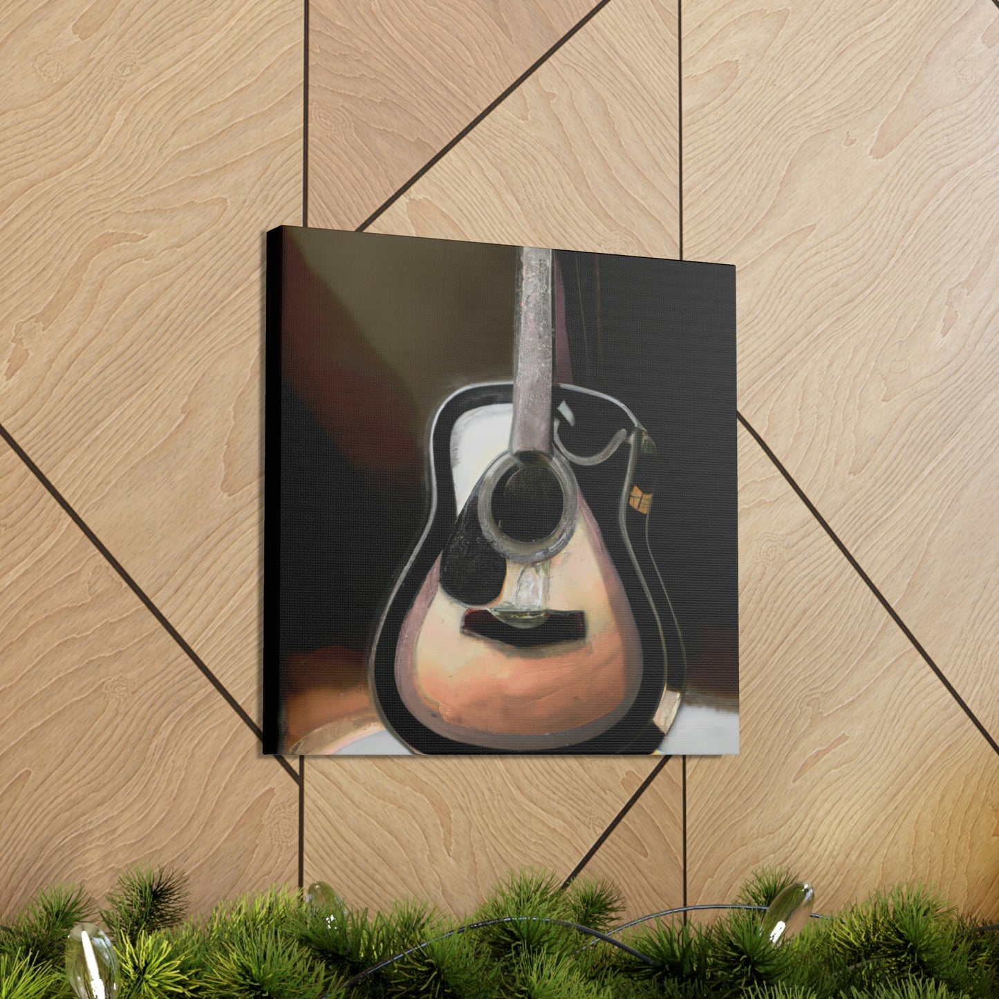 "Acoustic Masterpiece Strummed" - Canvas