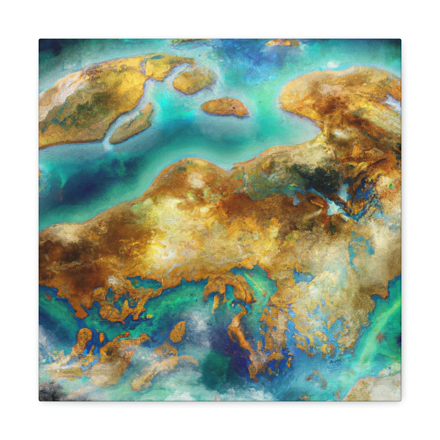 A Sea of Islands - Canvas