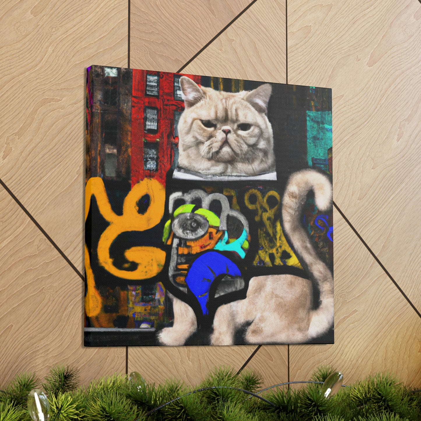 Kitty in Splendour - Canvas