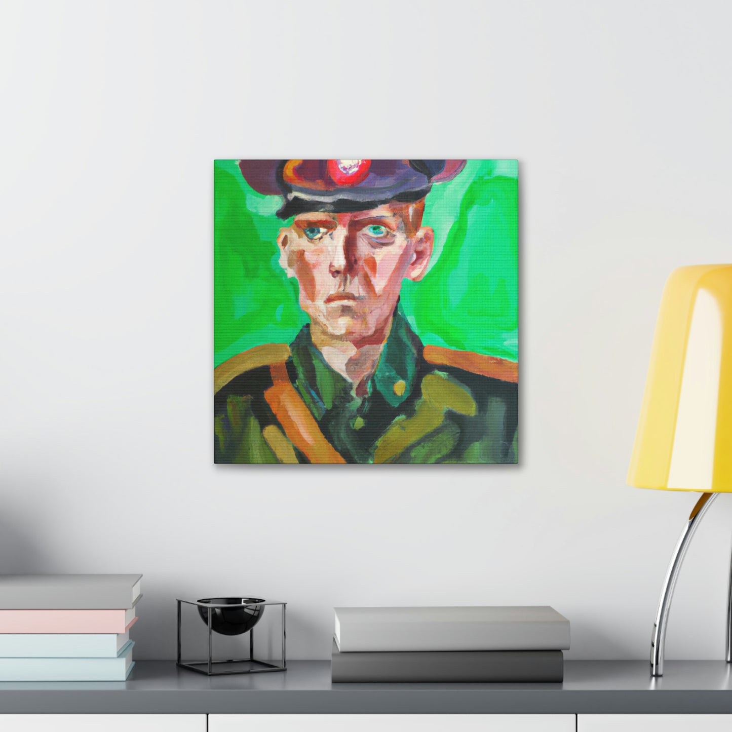 "Supply Sergeant Fauvism" - Canvas