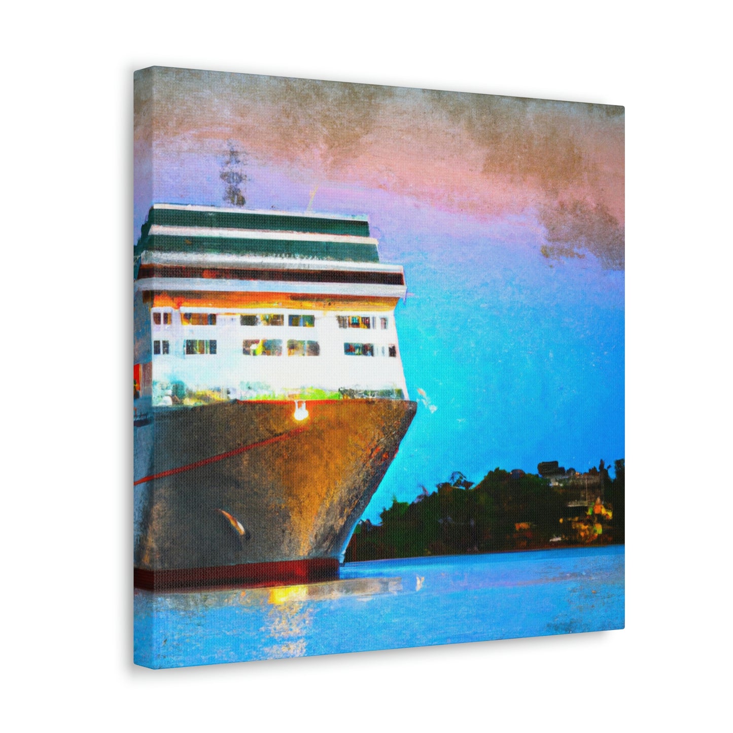 "Cruise Ship Symphony Scene" - Canvas