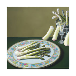 "The Asparagus Harvest" - Canvas