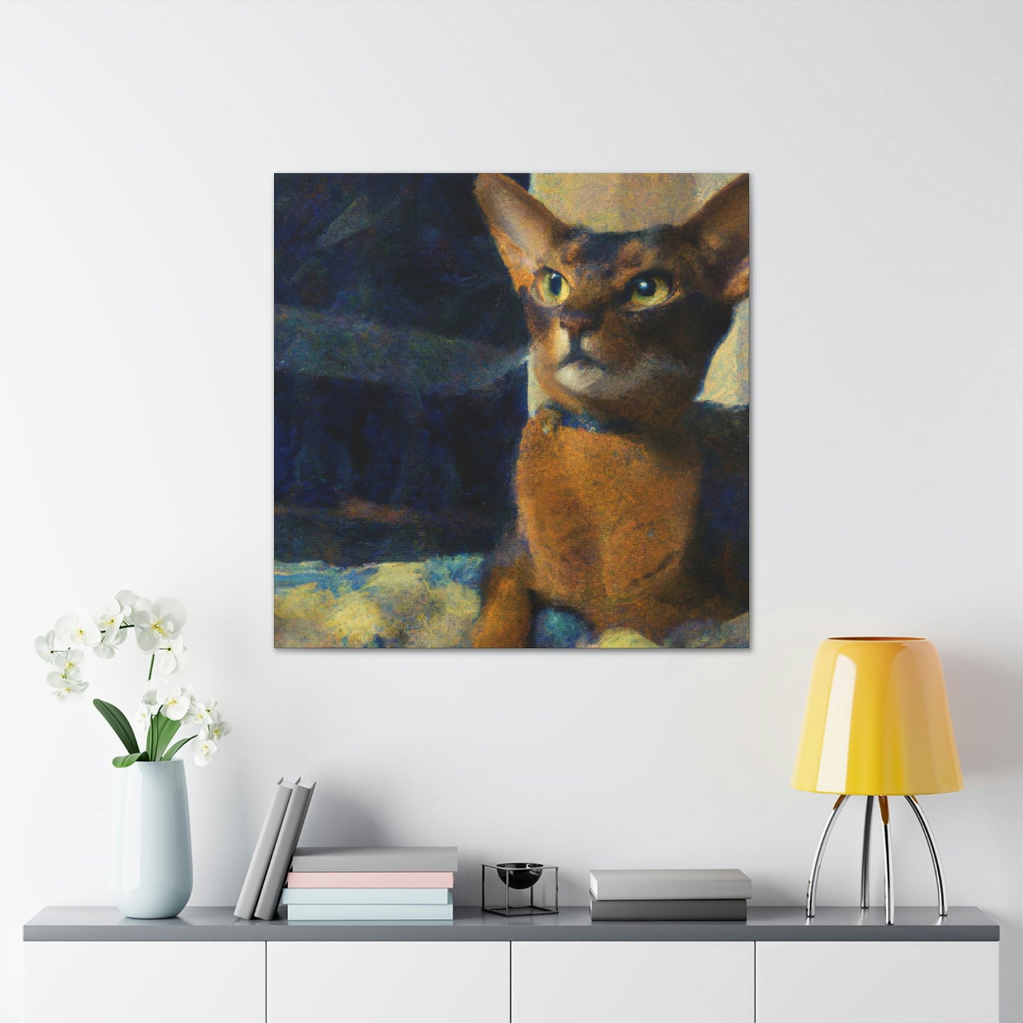 Abyssinian Surreal Sight - Canvas