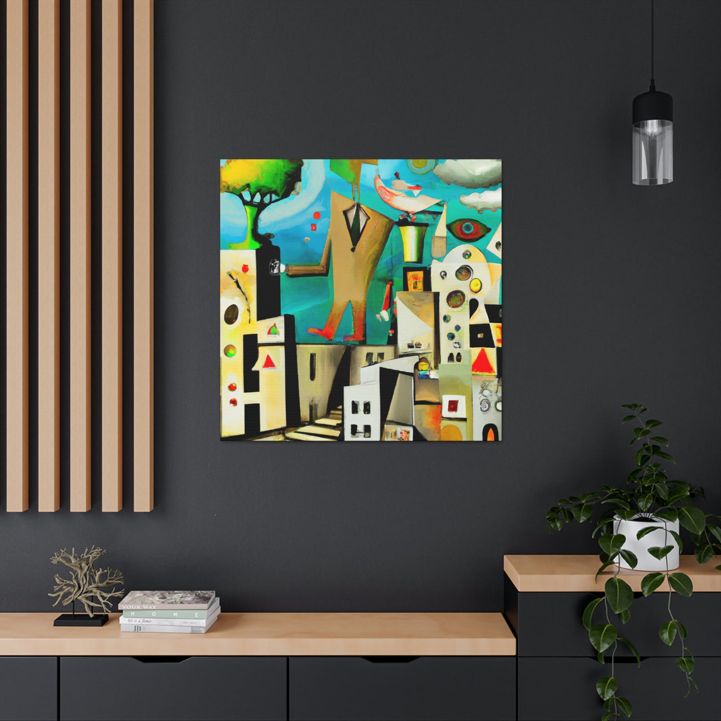 Cityscape of Dreams - Canvas