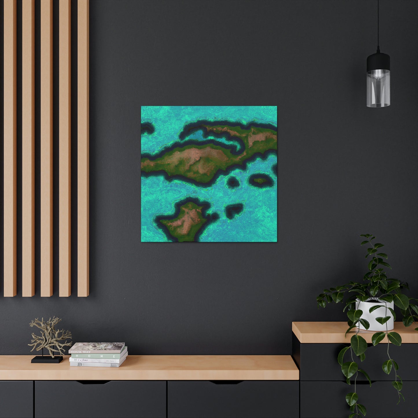 "Islands of Infinite Majesty" - Canvas