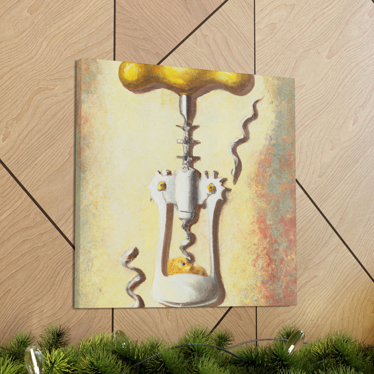 Corkscrews in Neoclassicism. - Canvas