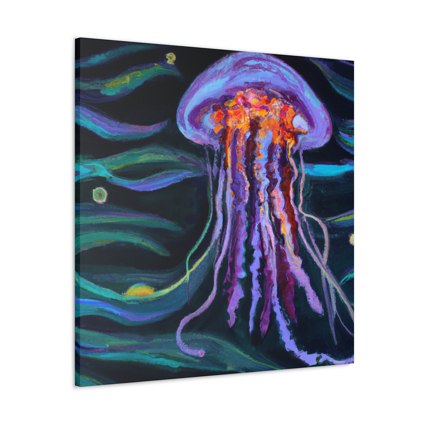 "Jellyfish Dream Streams" - Canvas