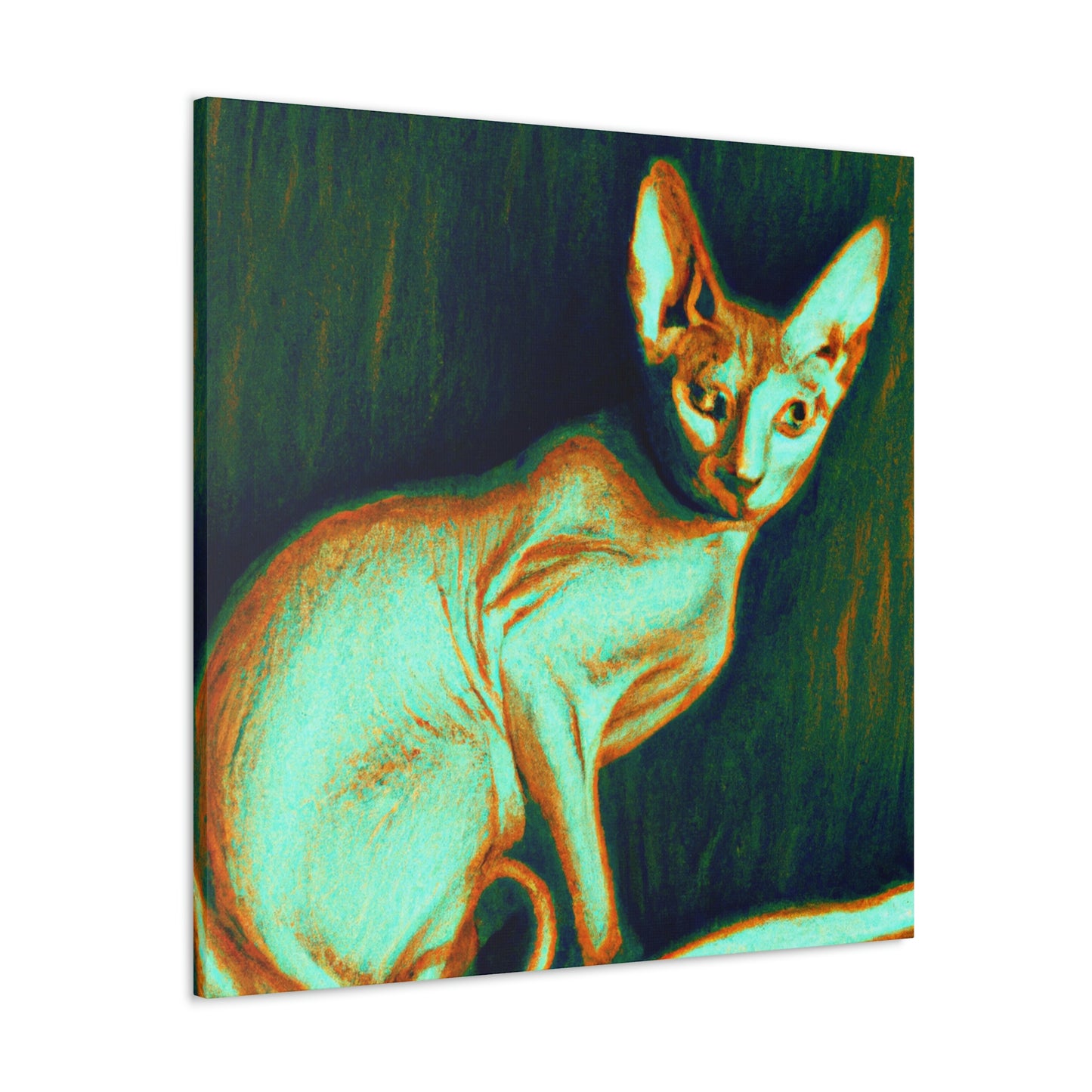 Sphynx in Expressionism - Canvas