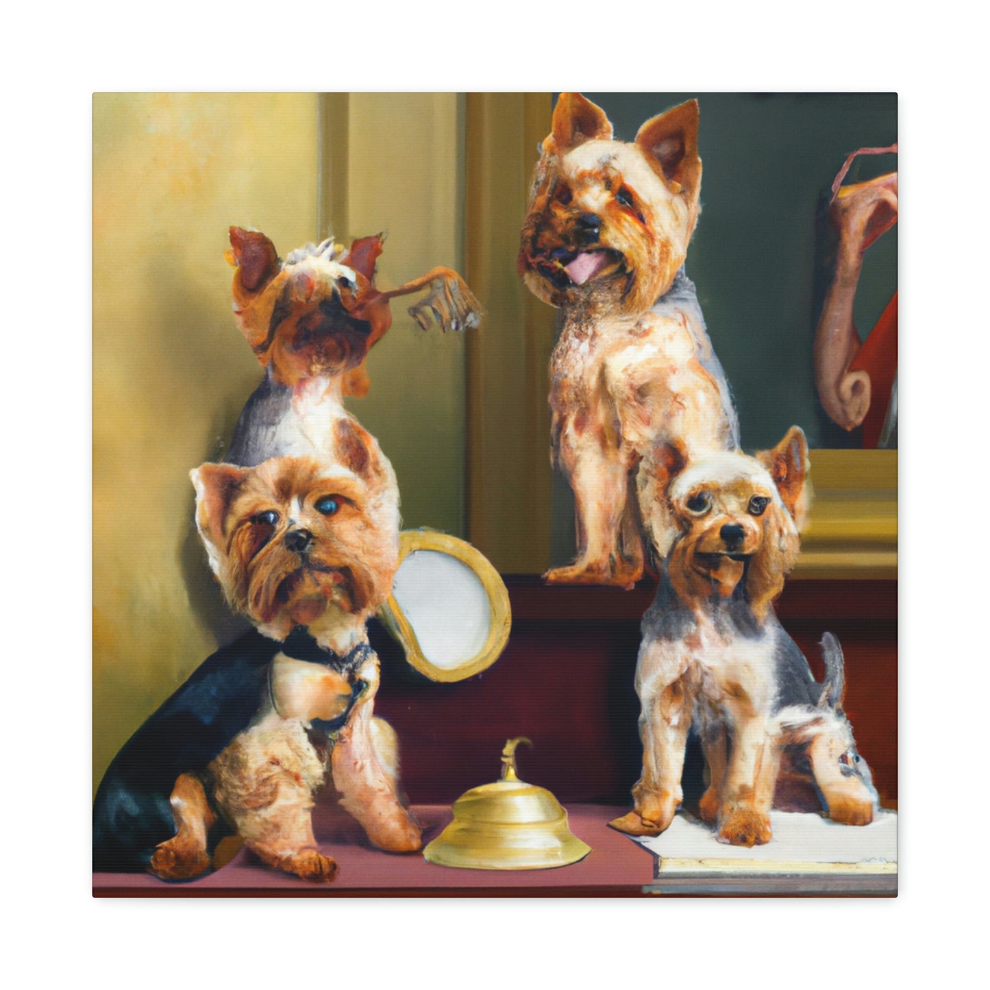 Yorkshire Terrier Majesty - Canvas