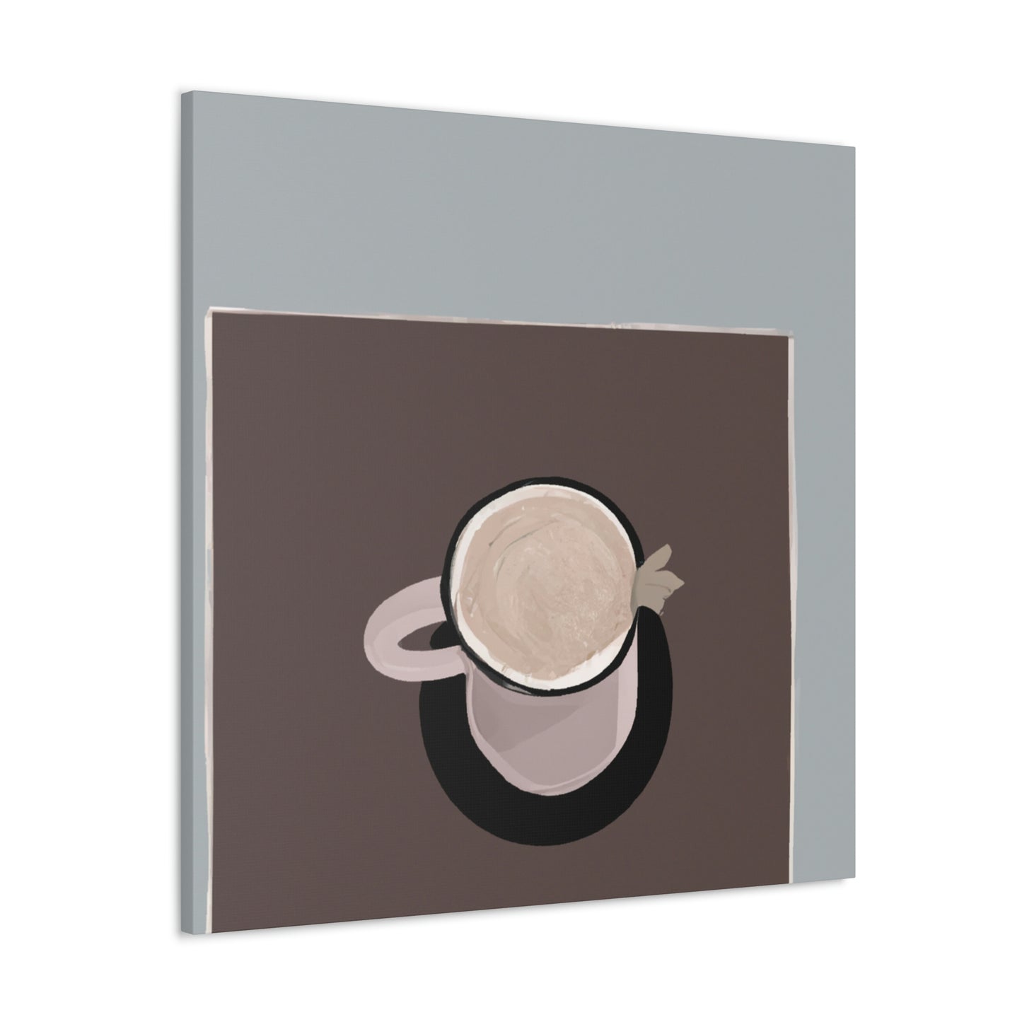 Cappuccino Minimalism - Canvas