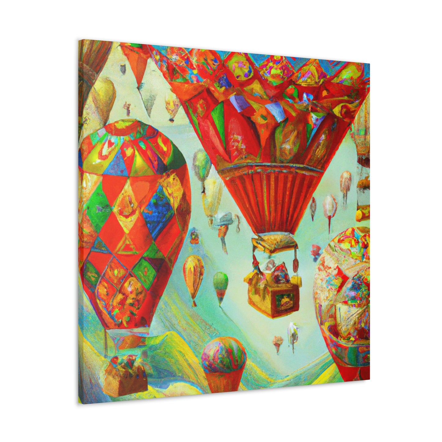 "Floating Hot Air Dream" - Canvas