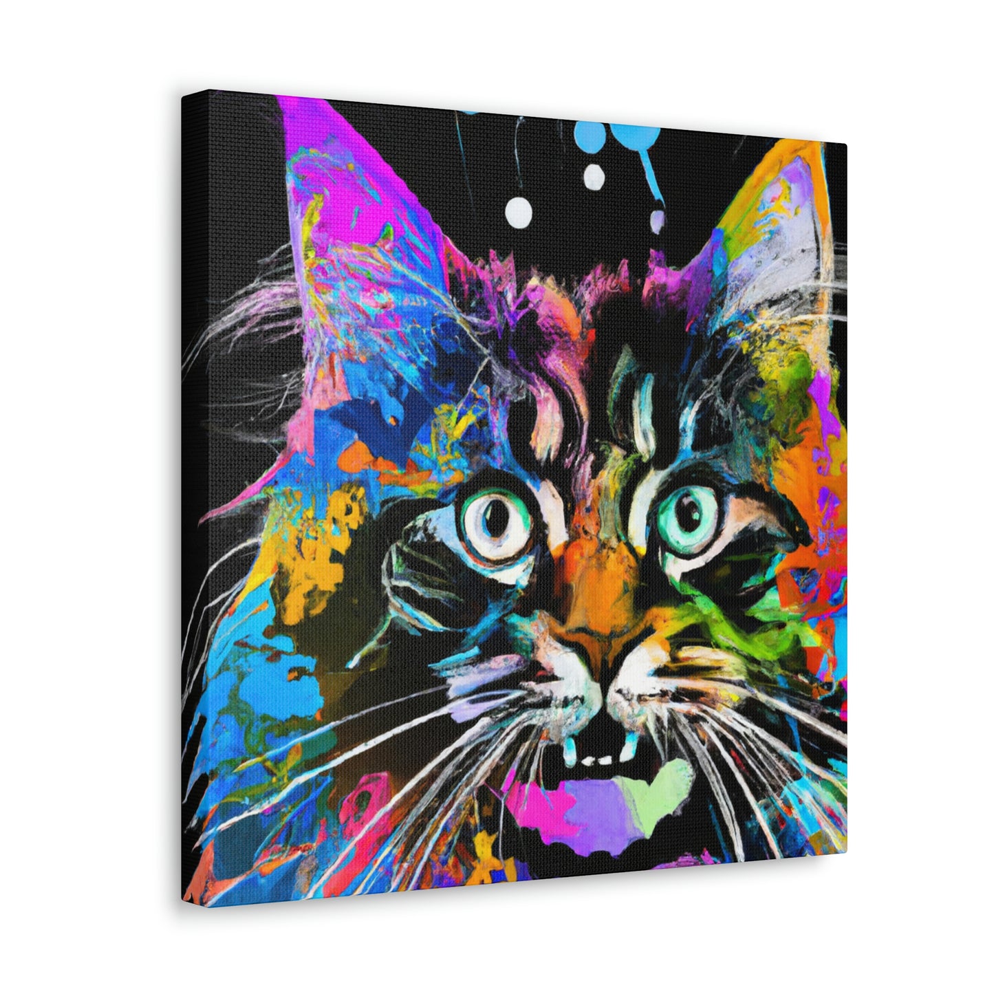 "Maine Coon Pop Art" - Canvas