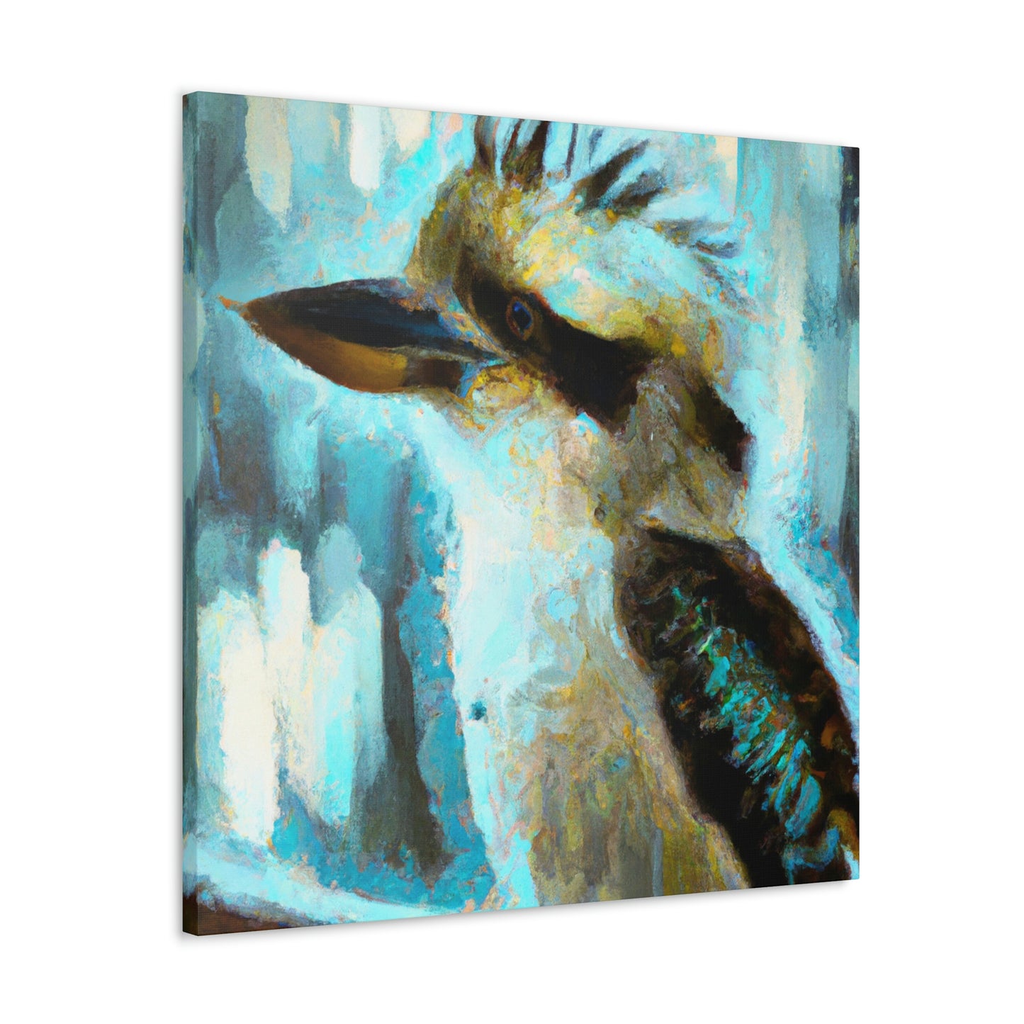 Kookaburra in Flight - Canvas