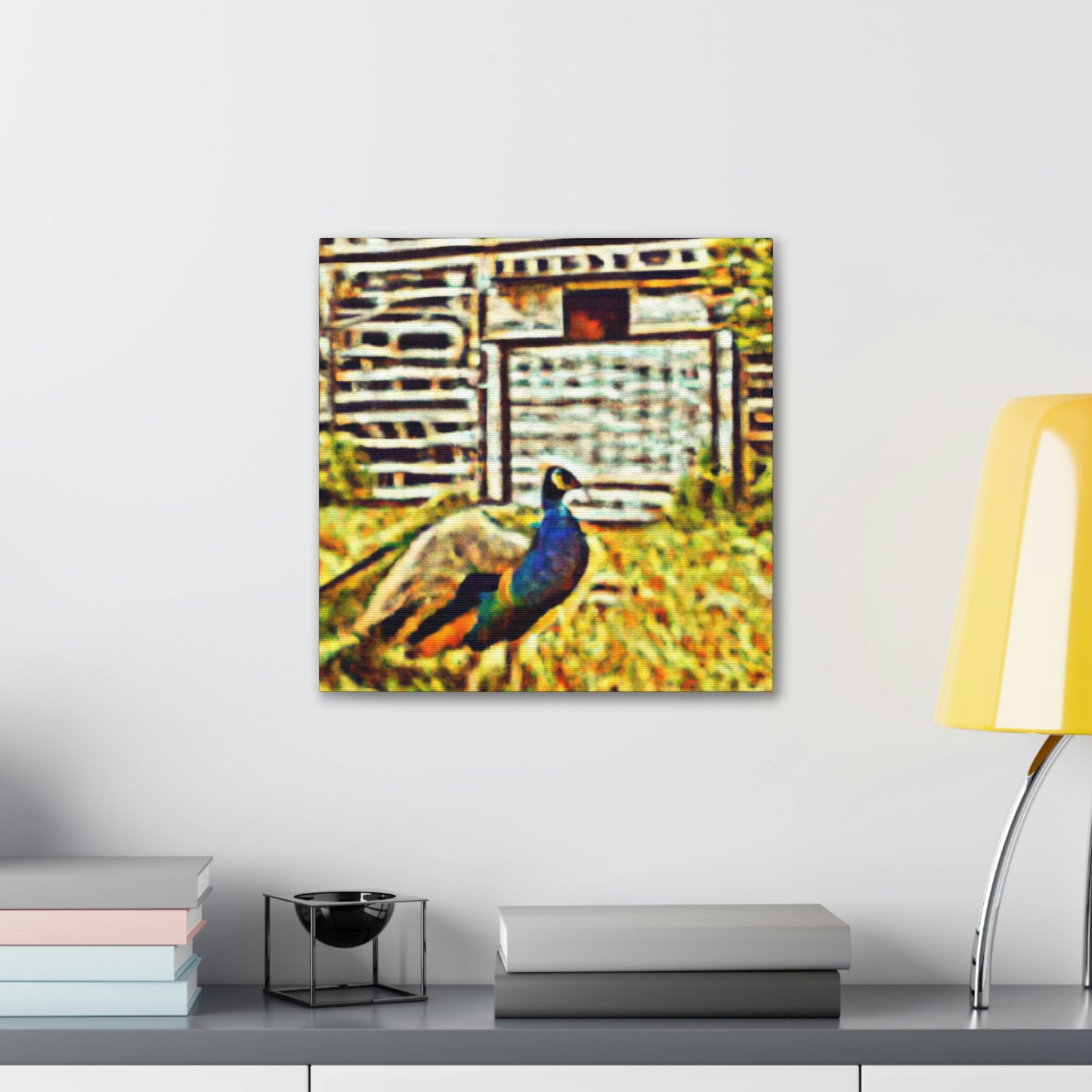 "Peacock Pomp and Pride" - Canvas
