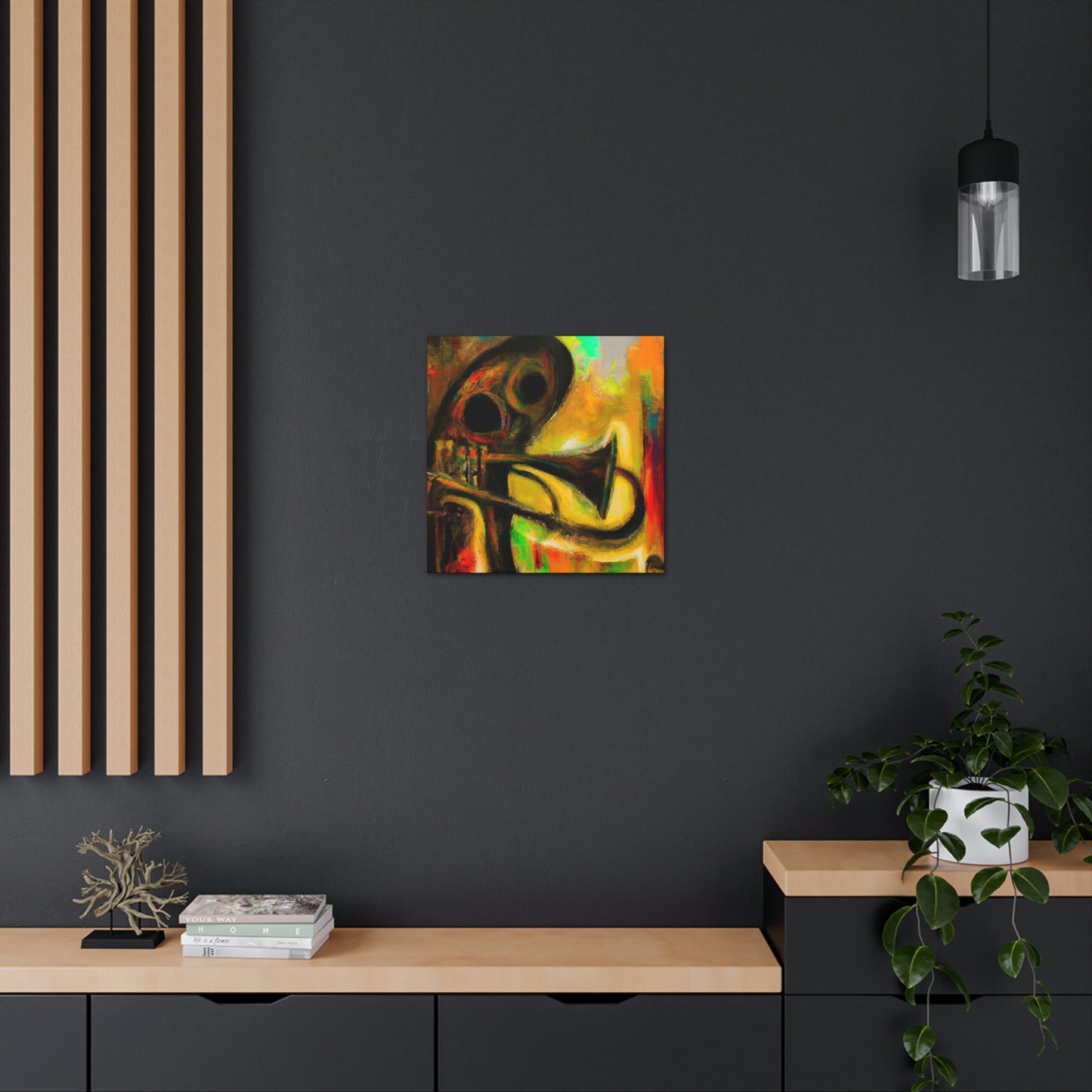 Trumpet of Abstraction - Canvas