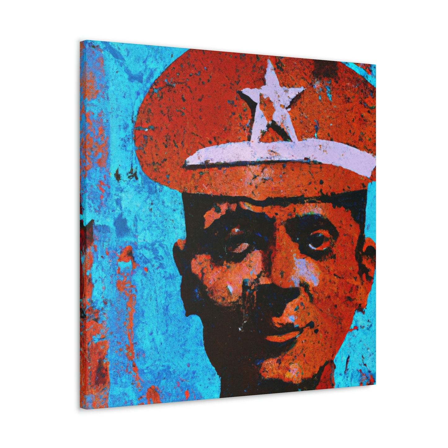 Soldier in Pop Art - Canvas