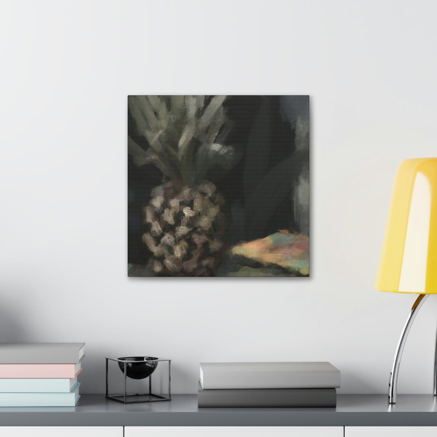 "Pineapple in Expressionism" - Canvas