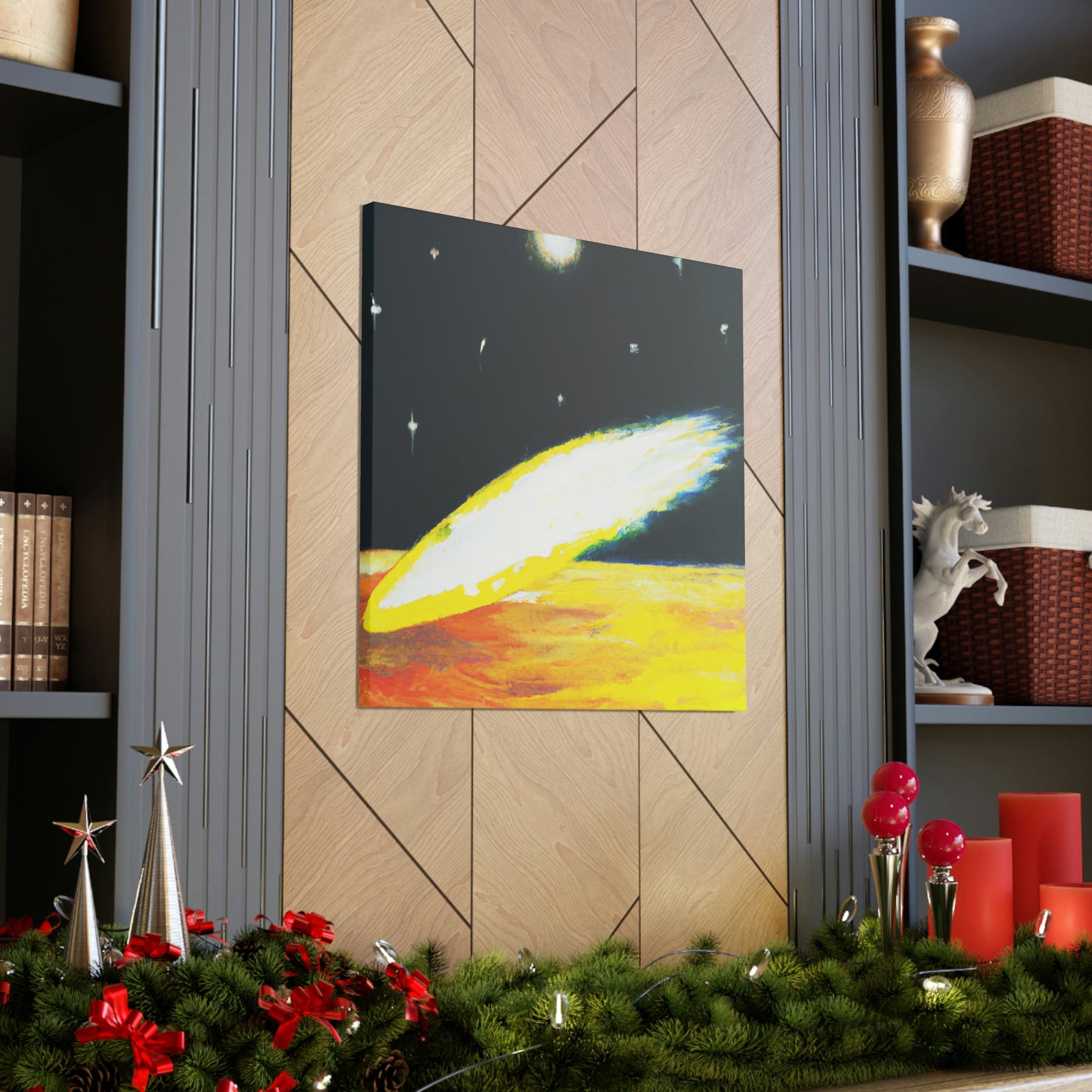 Comet Through Infinity - Canvas