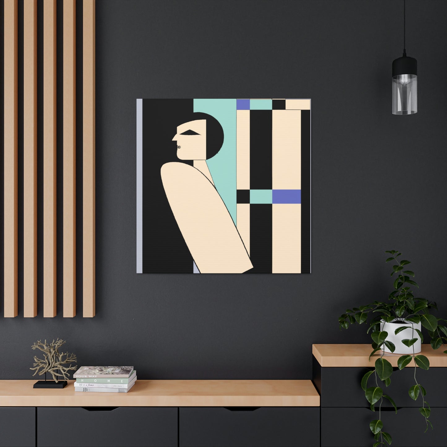 Minimalist Deco Dream - Canvas