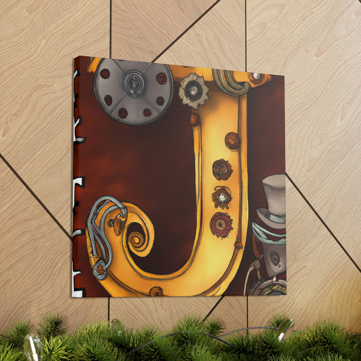 "Mechanical Clockwork Dreaming" - Canvas