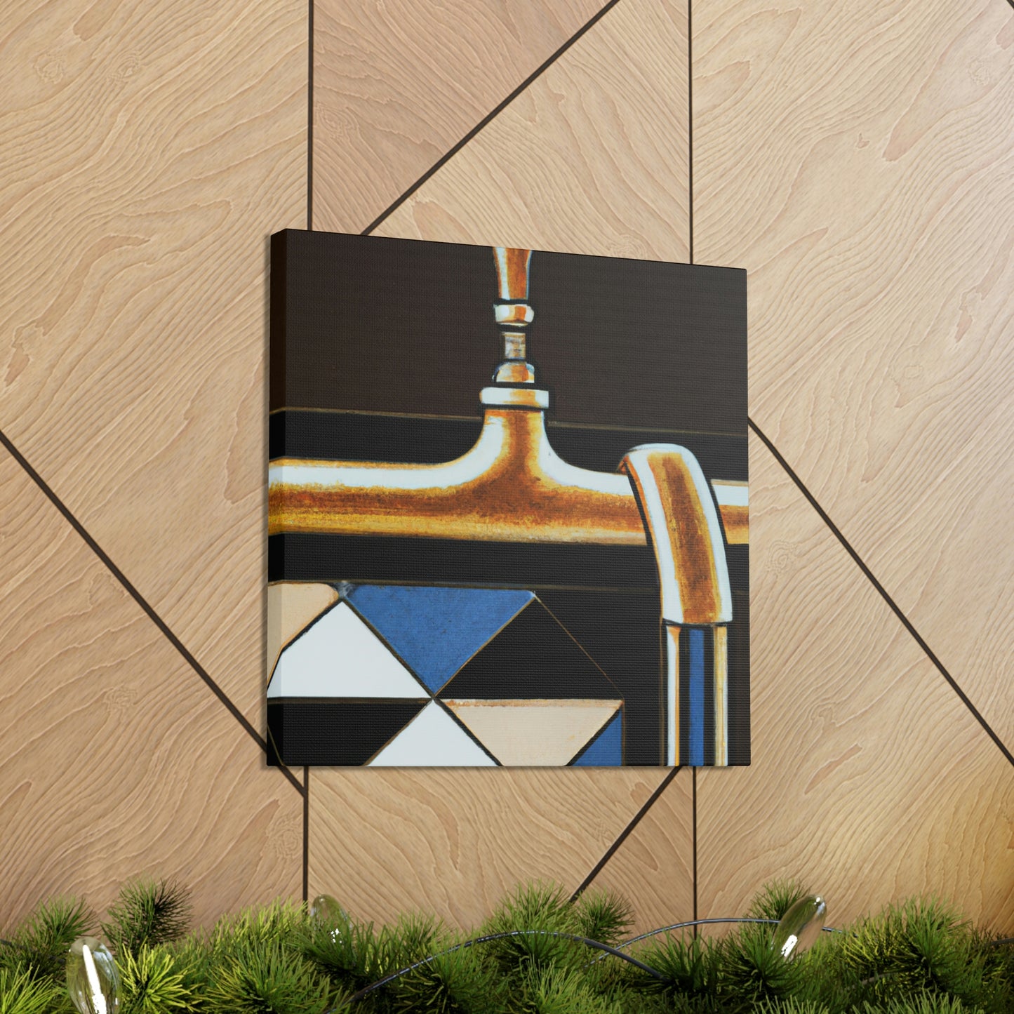 "Dancing Art Deco Bar" - Canvas