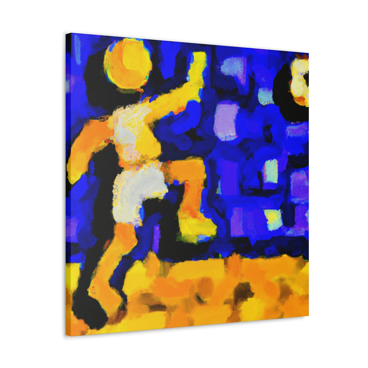 "Soccer in the Abstract" - Canvas