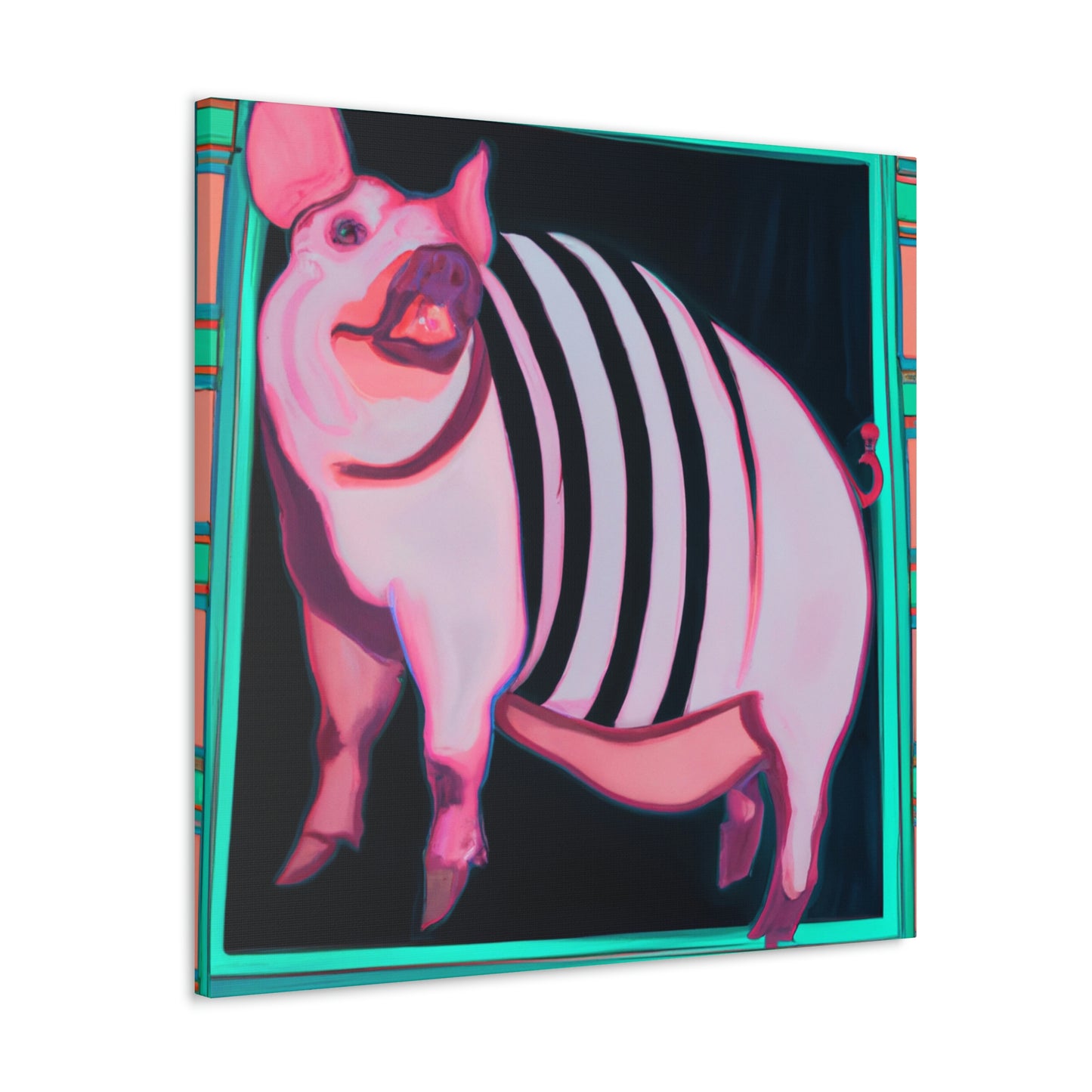 Pig of Mirrors Shine - Canvas