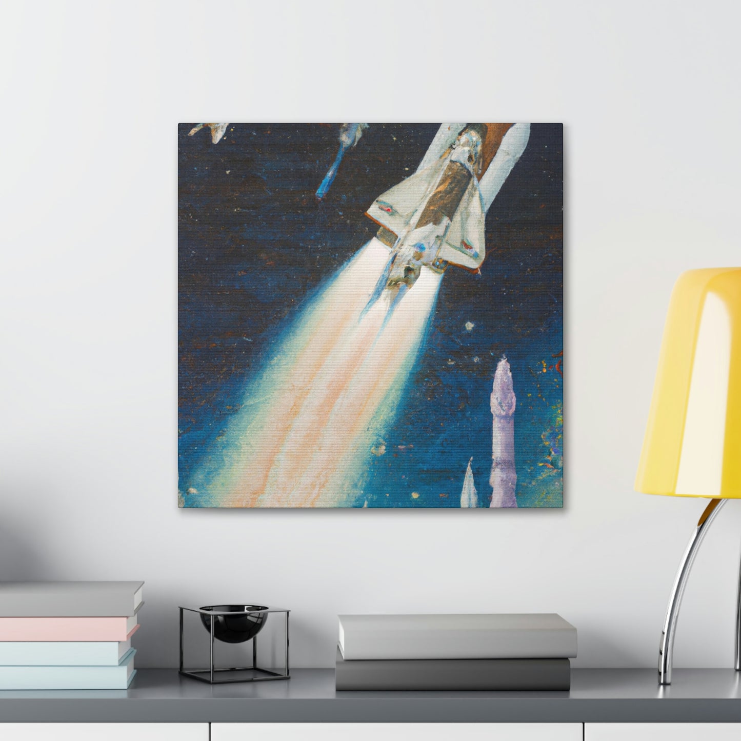 Spaceship Explorations Baroque - Canvas