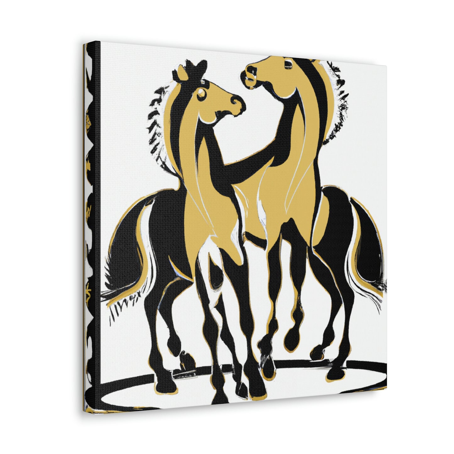 "Horses of the Jazz Age" - Canvas