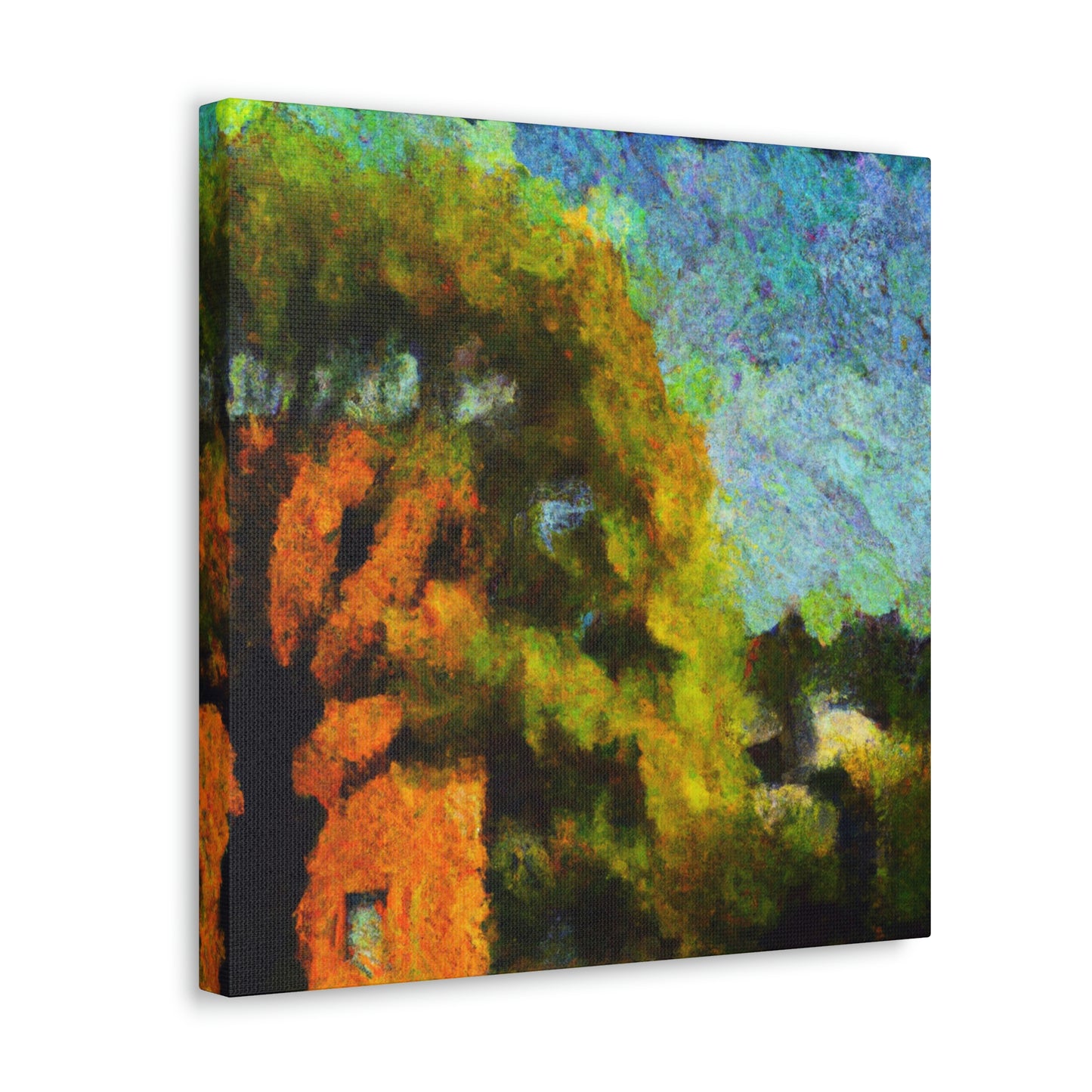 Oak Tree Splendor. - Canvas