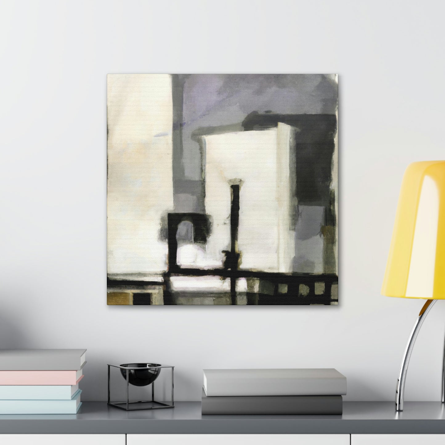 "Bauhaus in Abstraction" - Canvas